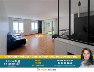 t4 à la vente -   92350  LE PLESSIS ROBINSON, surface 83 m2 vente t4 - UBI465588227